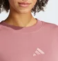 Свитшот женский Adidas All Szn French Terry 3-Stripes Loose Sweatshirt Bordo IY6854