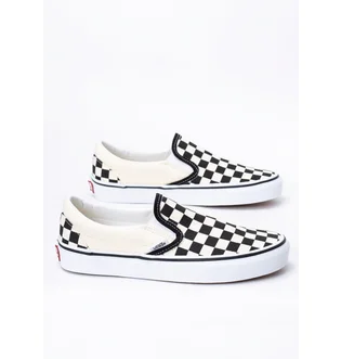 Кеди унісекс Vans Classic Slip-On Beige/Black VN000EYEBWW1M