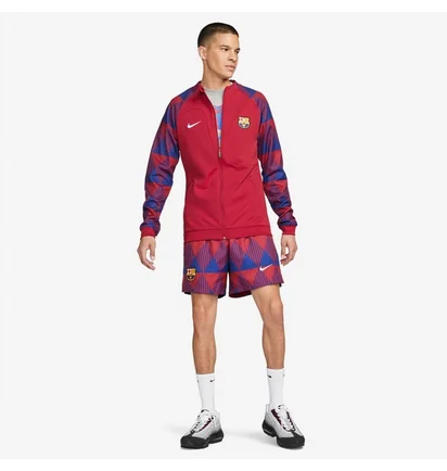 Олімпійка чоловіча Nike Fc Barcelona 23/24 Academy Anthem Jacket Gx Red/Blue FB3043-620