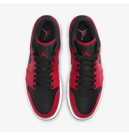 Кросівки чоловічі Air Jordan 1 Low Red 553558-605