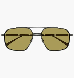 Сонцезахисні окуляри ALEXANDER MCQUEEN Brown/Grey AM0477S-003-59