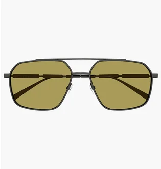 Солнцезащитные очки ALEXANDER MCQUEEN Brown/Grey AM0477S-003-59
