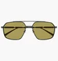 Солнцезащитные очки ALEXANDER MCQUEEN Brown/Grey AM0477S-003-59