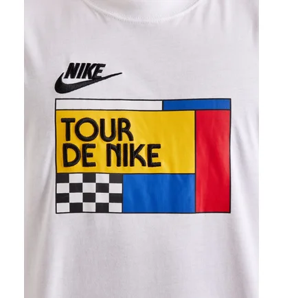 Футболка чоловіча Nike Tour De Nike Tee White HF7043-100