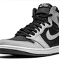 Кроссовки мужские Air Jordan 1 High Og Black/Grey 555088-035