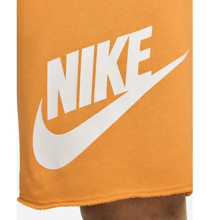 Шорти чоловічі Nike Club Alumni French Terry Orange DX0502-717