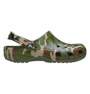 Тапочки чоловічі CROCS Classic Printed Camo/Green 206454
