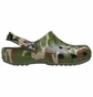 Тапочки мужские CROCS Classic Printed Camo/Green 206454