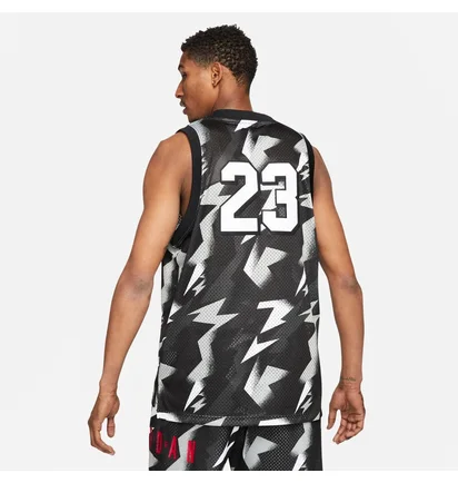 Майка чоловіча Air Jordan Air Mesh Black/White Cz4738-010
