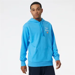 Худи мужское New Balance Essentials Celebrate Hoodie Blue Mt21513Vsk