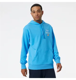 Худи мужское New Balance Essentials Celebrate Hoodie Blue Mt21513Vsk