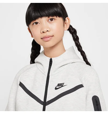 Толстовка дитяча Nike Sportsweartech Fleece Grey HV8695-013
