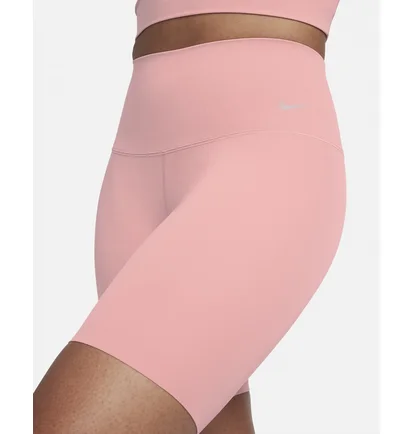 Топ женский Nike Zenvy WomenS Gentle-Support High-Waisted 8 Biker Shorts Peach DQ6003-618
