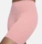 Топ женский Nike Zenvy WomenS Gentle-Support High-Waisted 8 Biker Shorts Peach DQ6003-618