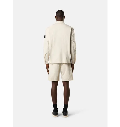 Сорочка чоловіча Stone Island Stretch Cotton Tela Paracadute Beige K1S151200015-S0003-V0095
