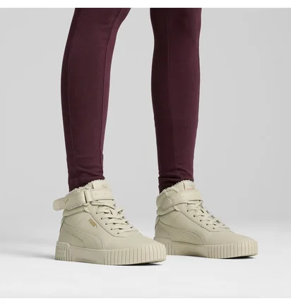 Кросівки жіночі Puma Carina 2.0 Mid Winter Sneakers Beige 385852-07