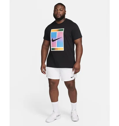 Футболка мужская Nike T-Shirt Court Dri-Fit Black FQ4934-010