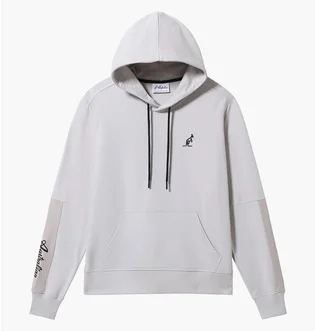 Худи мужское AUSTRALIAN City Fleece-Slam Hoodie Grey LSUFE0018-733