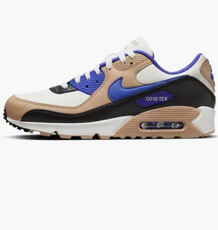 Кросівки чоловічі Nike Air Max 90 Gore-Tex Summit White Lapis Hemp White/Brown FD5810-100