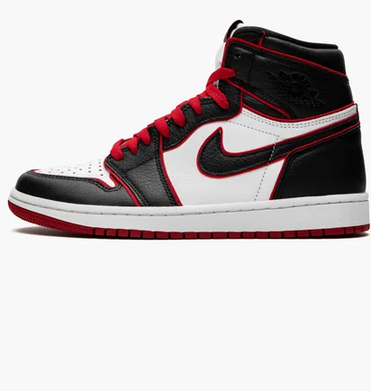 Кроссовки мужские Air Jordan 1 High Og White/Black 555088-062