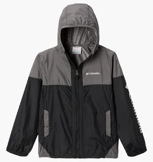 Куртка дитяча Columbia Flash Challenger™ Windbreaker J Black/Grey 1989601011