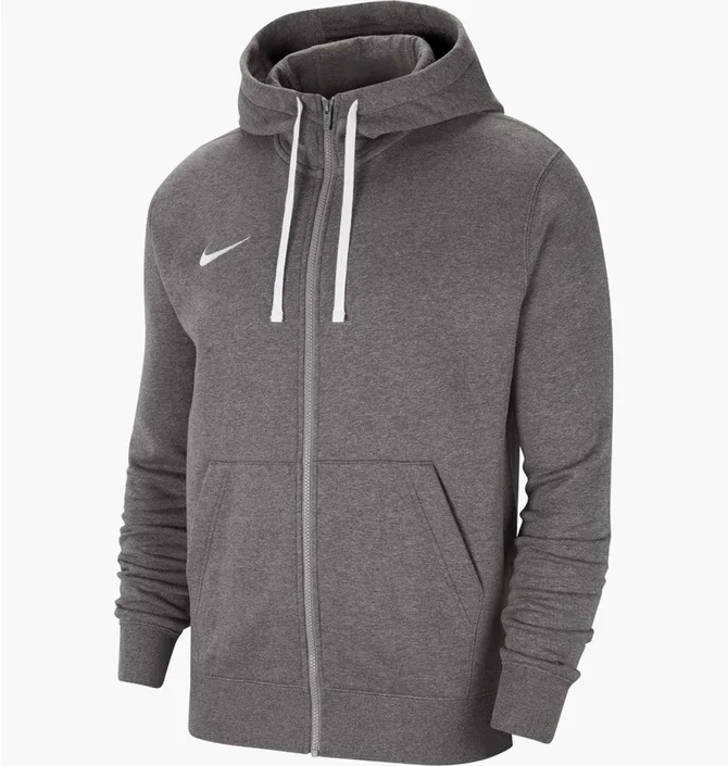 Худі чоловіче Nike Flc Park20 Fz Po Hoodie Grey Cw6887-071