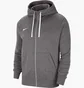 Худі чоловіче Nike Flc Park20 Fz Po Hoodie Grey Cw6887-071