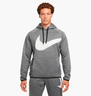 Худи мужское Nike Therma-Fit Pullover Fitness Grey FZ1072-010