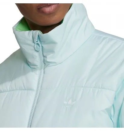 Куртка женская Adidas Jacket Originals Short Puffer Light Blue HK5255