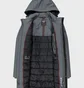 Парка мужская CMP Zip Hood Feel Warm Grey 35K3737-U862
