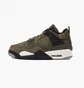 Кроссовки детские Air Jordan 4 Retro Se Craft Medium Olive FB9928-200