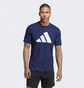 Футболка чоловіча Adidas Train Essentials Feelready Logo Training Tee Blue Ib8275
