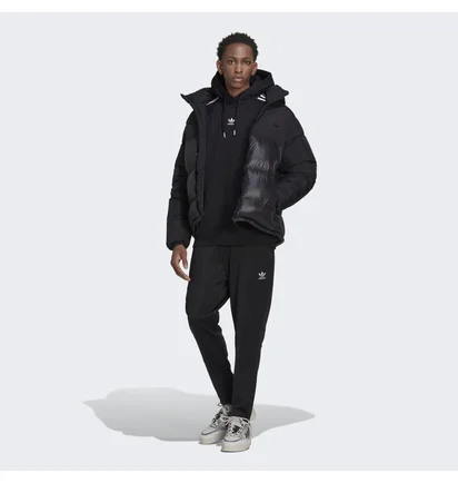 Пуховик мужской Adidas Down Regen Hooded Puffer Jacket Black Hl9181