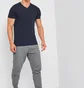 Футболка чоловіча Kappa Mezza Manica Scollo V Blue K1316-BLUNAVY