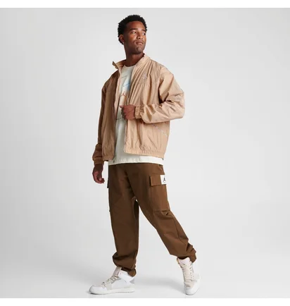Куртка чоловіча Air Jordan Essentials Warmup Full-Zip Jacket Brown FB7294-200