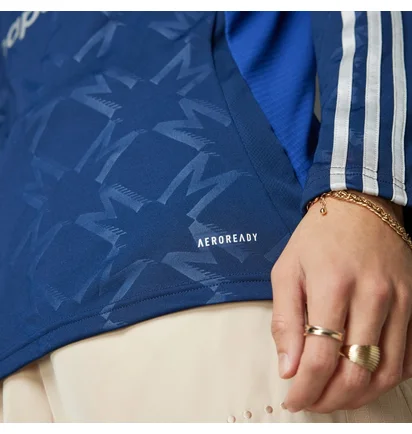 Кофта чоловіча Adidas Manchester United 24/25 Long Sleeve Away Jersey Blue IT1984