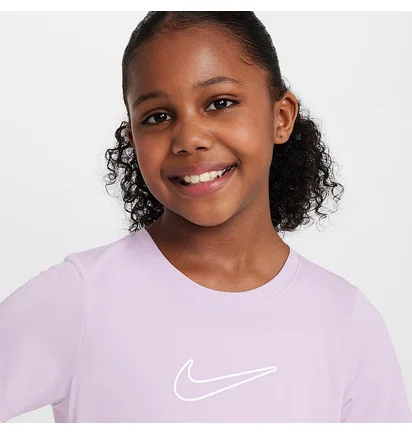 Футболка детская Nike Dri-Fit Short-Sleeve Top Pink FZ5600-537