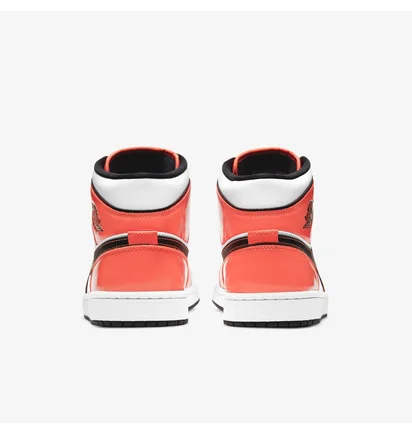 Кроссовки мужские Air Jordan 1 Mid SE White/Orange DD6834-802
