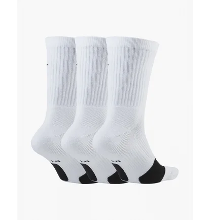 Носки унисекс Nike Everyday Crew Basketball Socks White (3 пары) DA2123-100