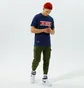 Футболка чоловіча Air Jordan T-Shirt Paris Saint-Germain Wordmark Blue DB6510-410