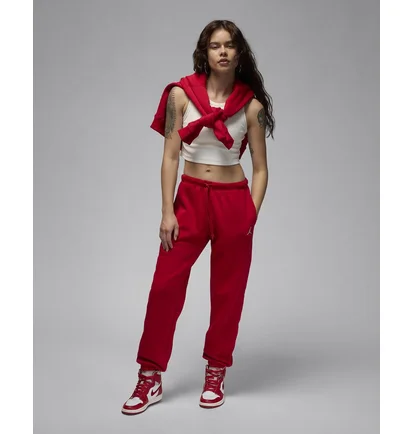 Штаны женские Air Jordan Brooklyn Fleece Red FV7077-687