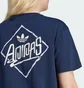 Футболка жіноча Adidas Watermark Graphic Tee Blue IU2488