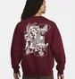 Свитшот унисекс Nike Sb Skate Like A Girl Fleece Skate Crew Bordo DQ7306-638