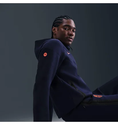 Толстовка мужская Nike Sportswear Fc Barcelona Tech Fleece Blue HQ1829-411