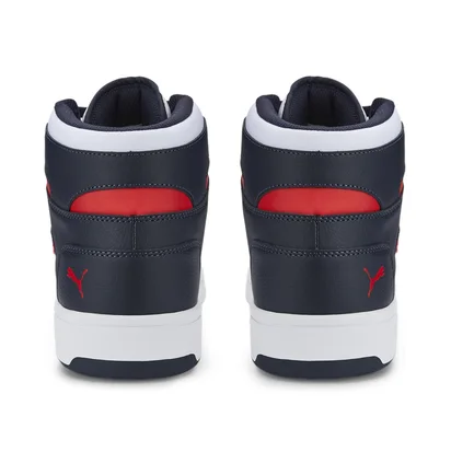 Кросівки чоловічі Puma Rebound Layup Sneakers White/Blue 369573-29