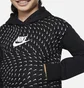 Худі дитяче Nike Big Kids (Girls) Printed Fleece Hoodie Black Dm8231-010