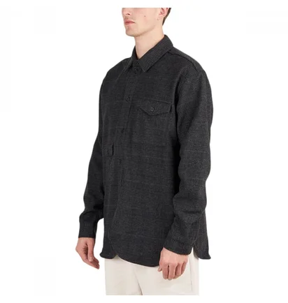 Рубашка унисекс Han Kjobenhavn Army Overshirt Black M-130958
