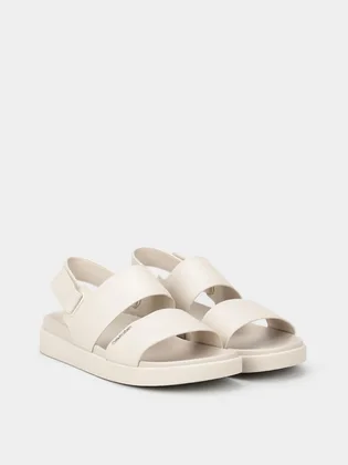 Сандали женские Calvin Klein Flat Sandal Beige HW0HW01984-ACE