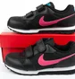 Кросівки дитячі Nike Runner 2 Black/Pink 807317-020