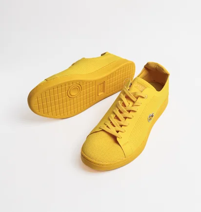 Кроссовки мужские Lacoste Carnaby Piquee 123 1 Sma Yellow 745SMA00232T7